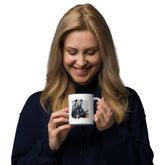 Breaking Musical Barriers White Glossy Mug - Beyond T-shirts